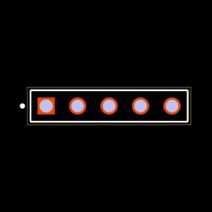 TSW-105-13-F-S Footprint