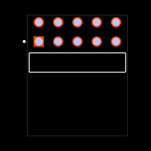 TSW-105-16-S-D-RA Footprint