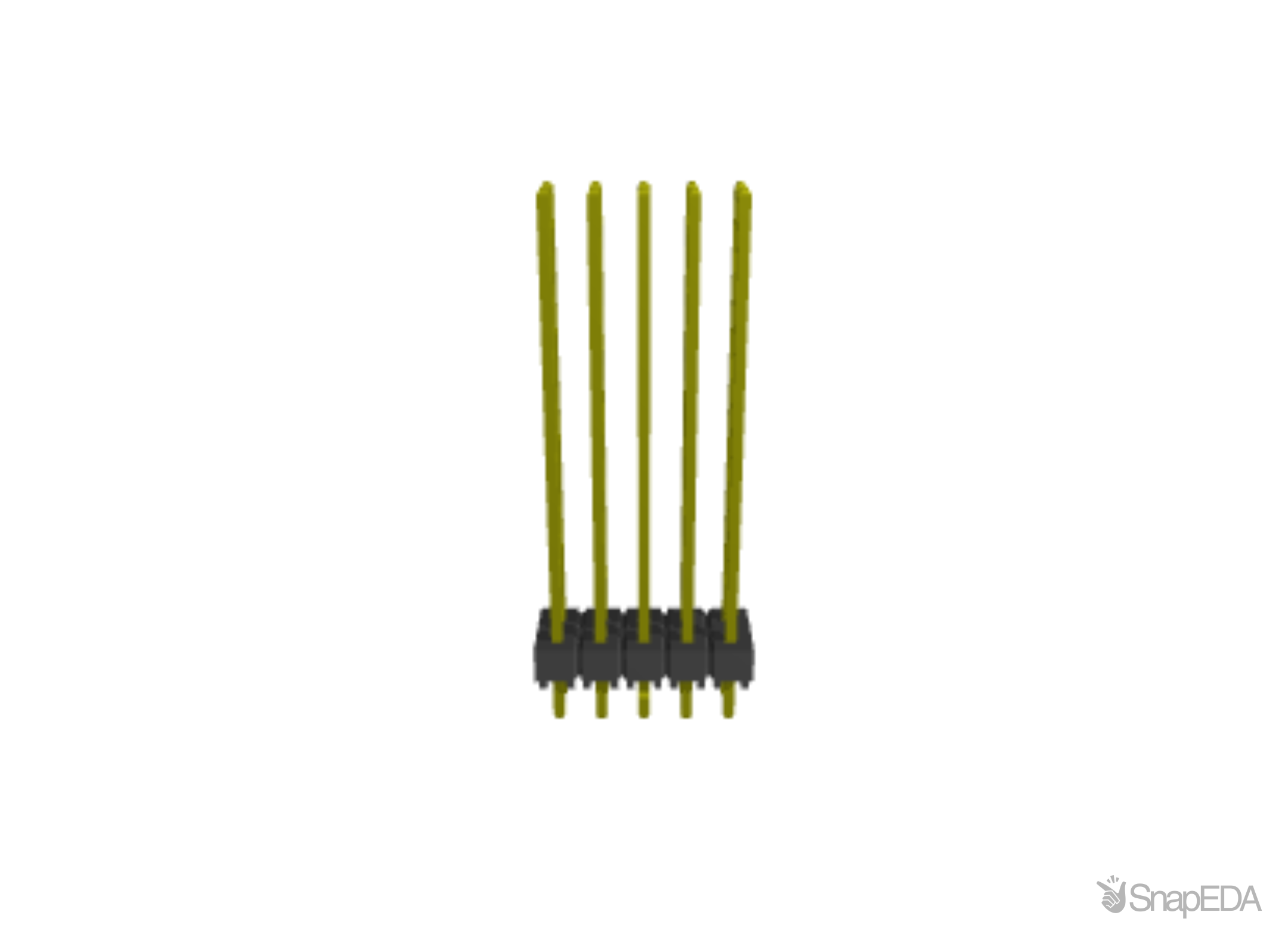 TSW-105-20-G-D-LL 3D Model