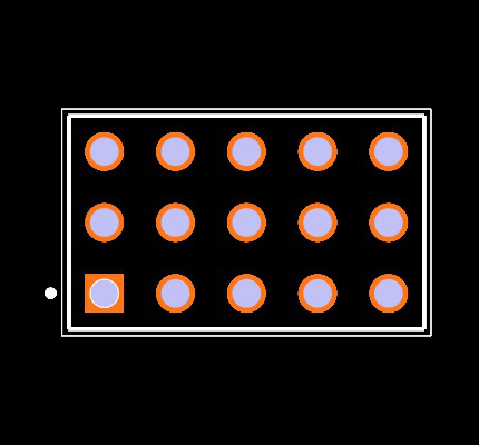 TSW-105-22-L-T Footprint