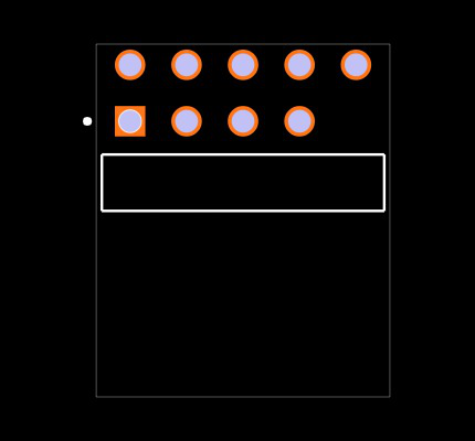 TSW-105-25-G-D-RA-009 Footprint