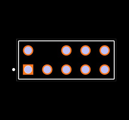TSW-105-26-F-D-004 Footprint