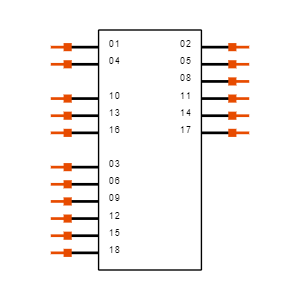 TSW-106-07-L-T-007 Symbol