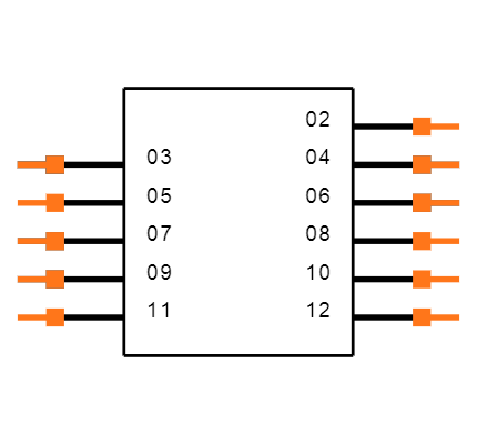 TSW-106-07-T-D-001 Symbol
