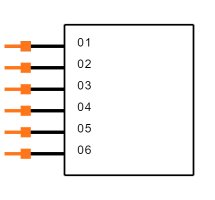 TSW-106-08-S-S-LC Symbol