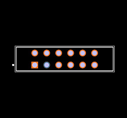 TSW-106-08-T-D-LC Footprint