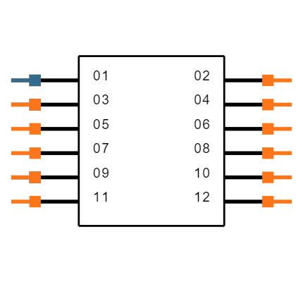 TSW-106-08-T-D-LC Symbol