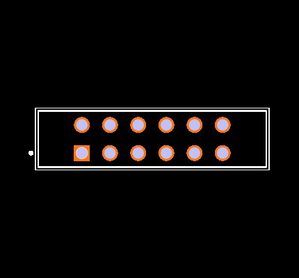 TSW-106-09-G-D-LC Footprint
