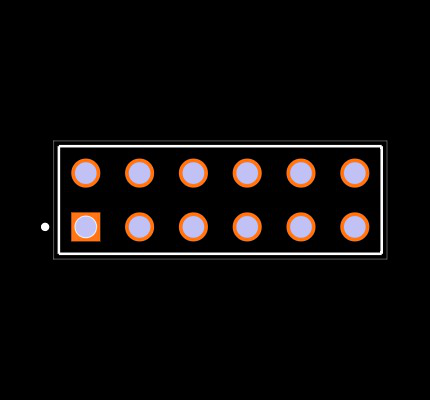 TSW-106-10-L-D Footprint