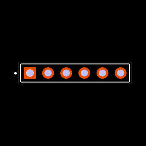 TSW-106-10-T-S Footprint