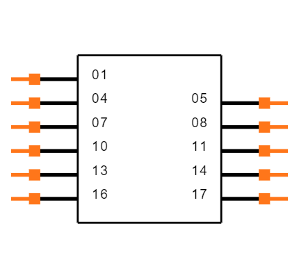 TSW-106-14-F-T-002 Symbol