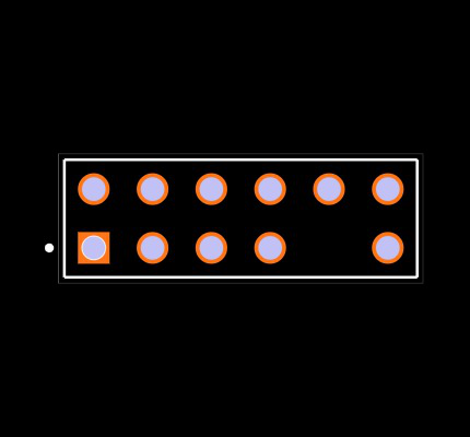 TSW-106-14-T-D-009 Footprint