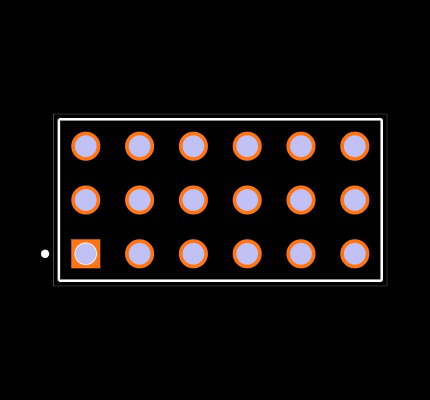 TSW-106-17-G-T-LL Footprint