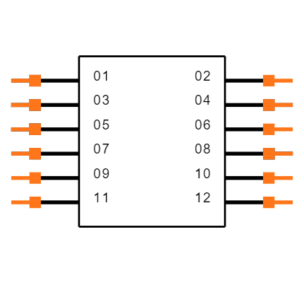 TSW-106-20-F-D Symbol