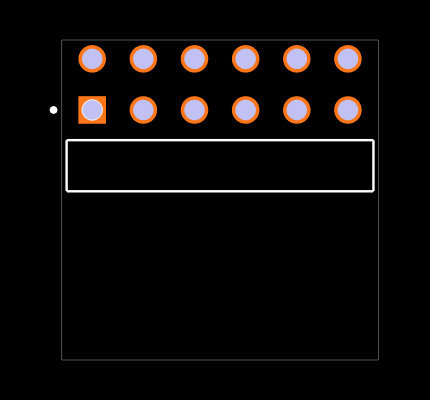 TSW-106-25-G-D-LA Footprint