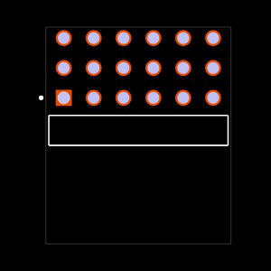 TSW-106-25-L-T-RA Footprint