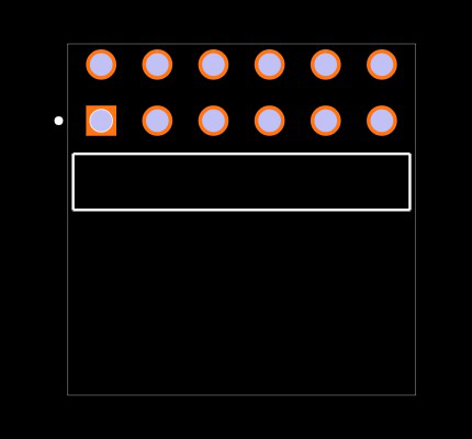 TSW-106-25-T-D-NA Footprint