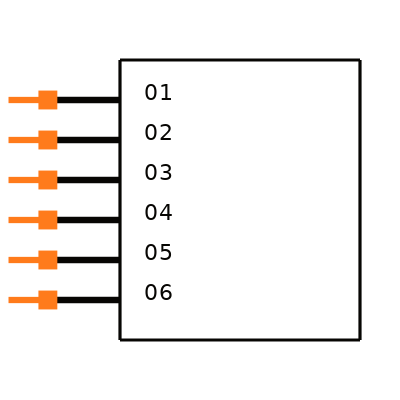 TSW-106-25-T-S Symbol