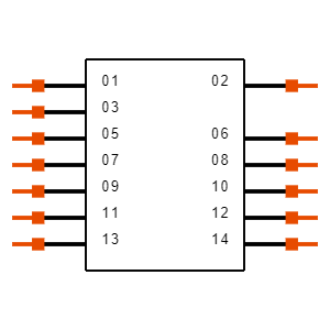 TSW-107-07-L-D-004 Symbol