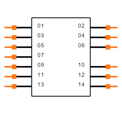 TSW-107-07-L-D-008 Symbol