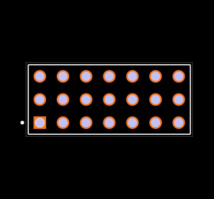 TSW-107-07-T-T-LL Footprint