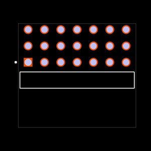 TSW-107-08-F-T-RA Footprint