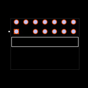 TSW-107-08-G-D-RA-003 Footprint