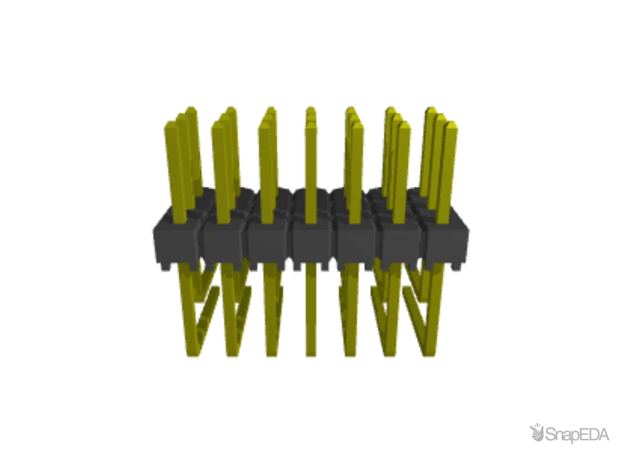 TSW-107-08-G-T-RA 3D Model