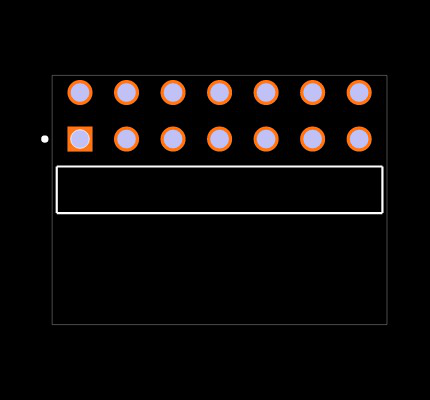 TSW-107-08-S-D-RA Footprint