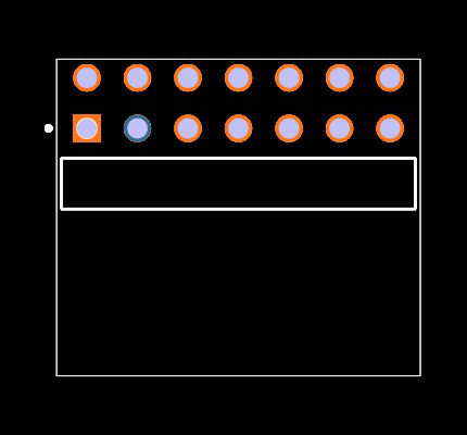 TSW-107-16-L-D-RA Footprint