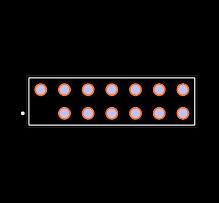TSW-107-23-L-D-LL-001 Footprint