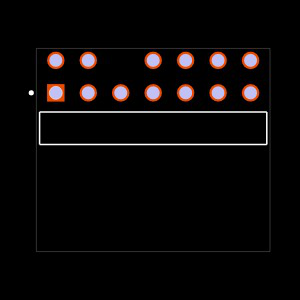 TSW-107-25-G-D-RA-006 Footprint