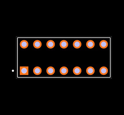 TSW-107-26-S-Q Footprint