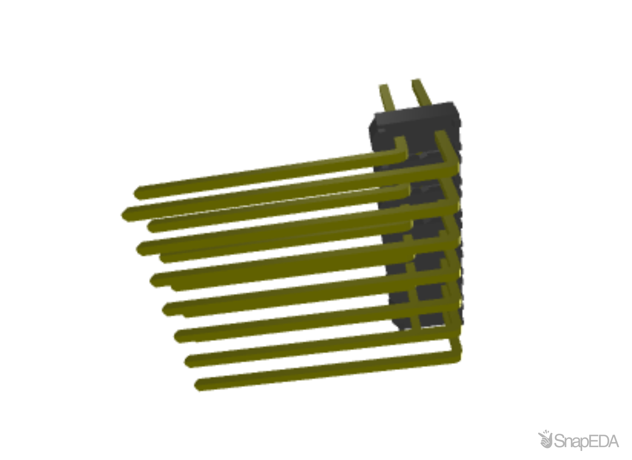 TSW-107-30-F-D-RA 3D Model