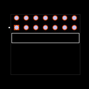 TSW-107-30-L-D-RA Footprint