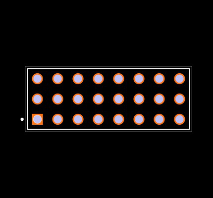 TSW-108-07-SS-T Footprint