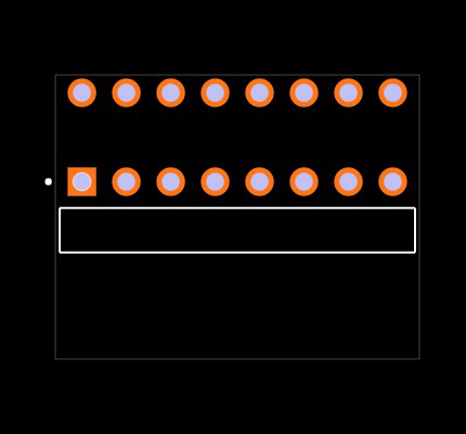 TSW-108-08-F-Q-RA Footprint