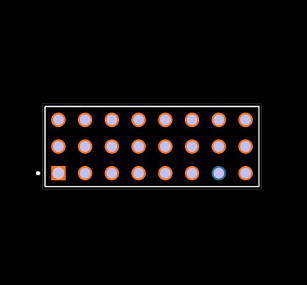 TSW-108-08-H-T Footprint