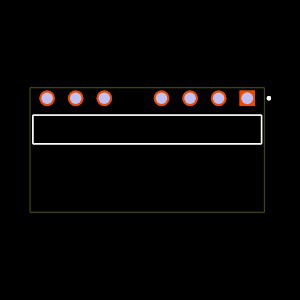 TSW-108-08-S-S-RA-005 Footprint