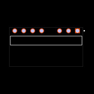 TSW-108-08-T-S-RA-004 Footprint