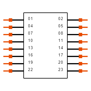 TSW-108-09-G-T Symbol