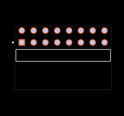 TSW-108-10-L-D-RA Footprint