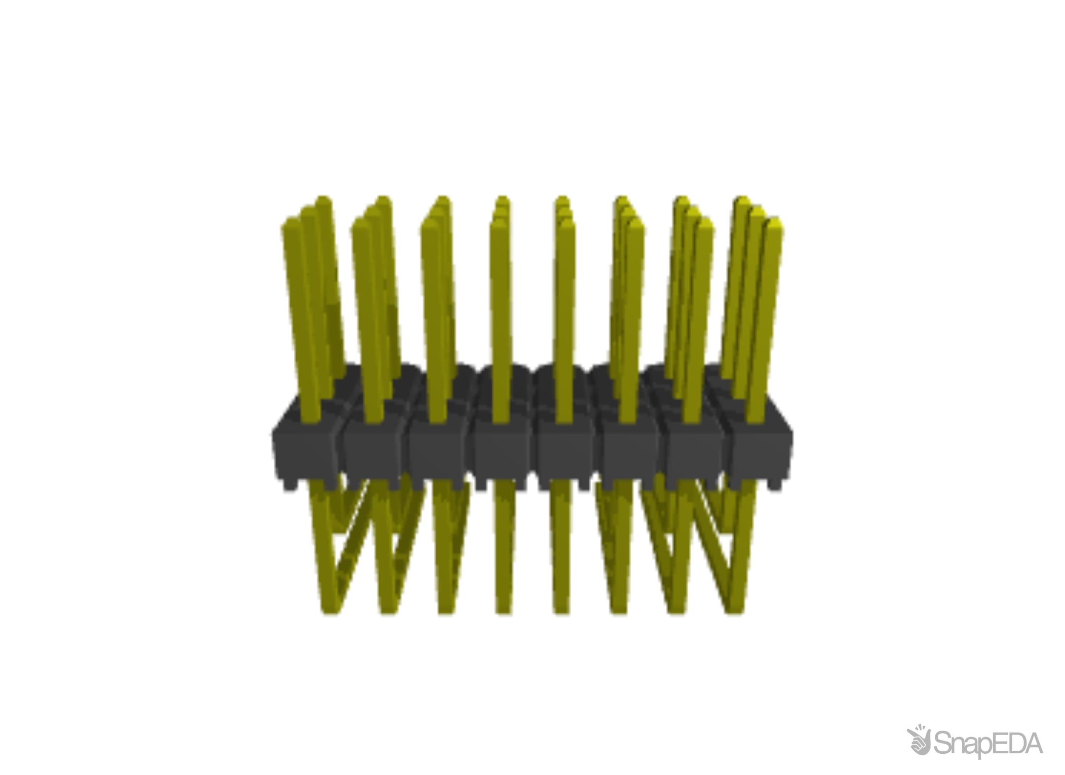 TSW-108-16-G-T-RA 3D Model
