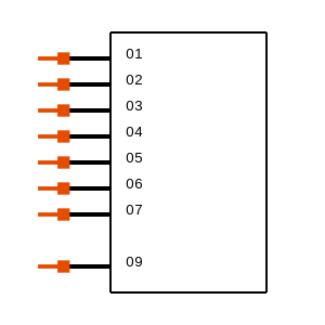 TSW-109-07-T-S-008 Symbol