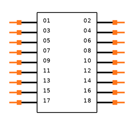 TSW-109-08-L-D Symbol