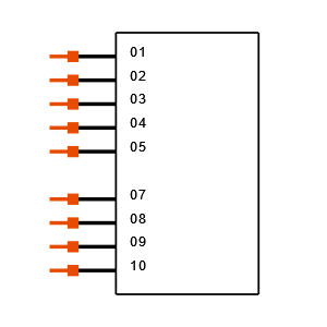 TSW-110-05-T-S-006 Symbol