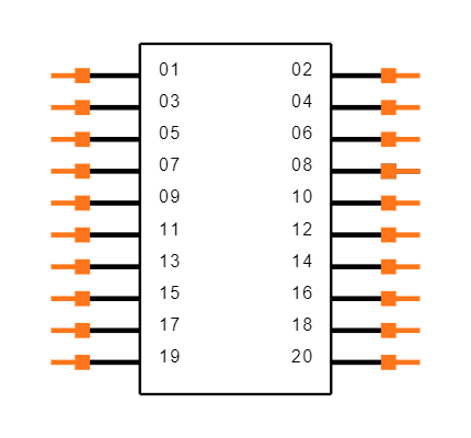 TSW-110-06-G-D-LL Symbol