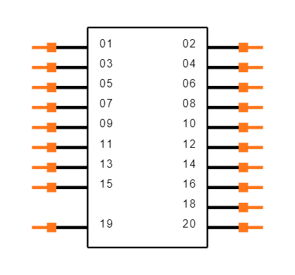 TSW-110-07-G-D-017 Symbol