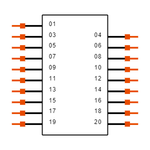 TSW-110-08-G-D-RA-002 Symbol