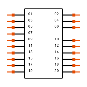 TSW-110-08-G-D-RA-008 Symbol